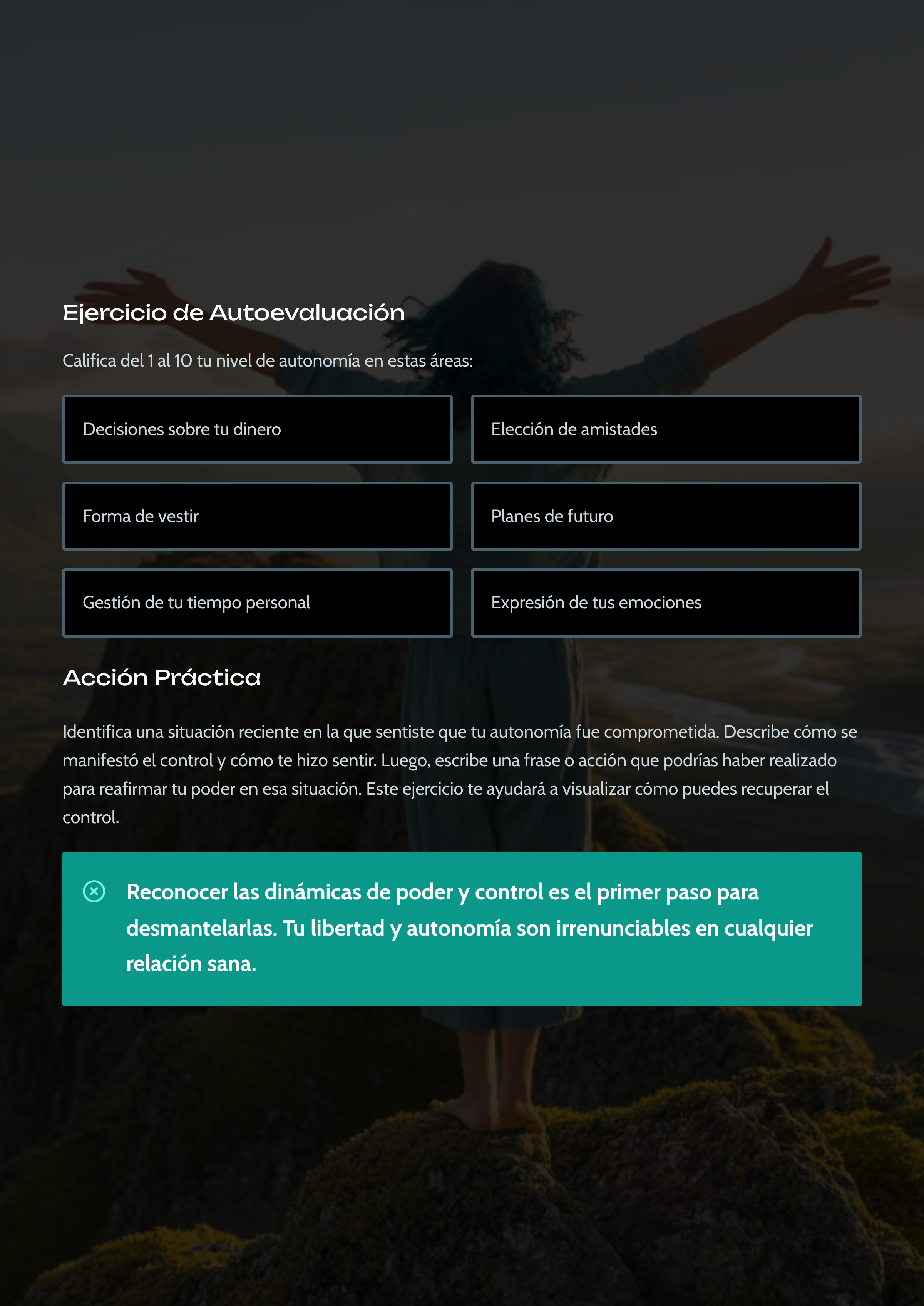 De lo Tóxico al Poder Personal